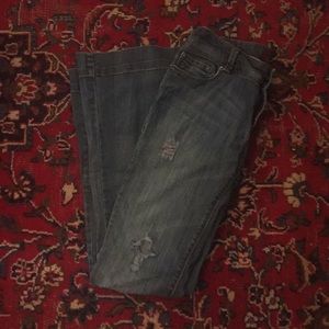Baby Phat Jeans - 🔴LAST CHANCE Baby Phat Distressed Flare Jeans Baby Phat Jeans - 🔴LAST CHANCE Baby Phat Distressed Flare Jeans